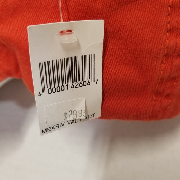 Lot 4 Disney Cruise Line Mexican Riviera 2011 Baseball Cap Hat New Unworn Orange - Picture 5 of 6